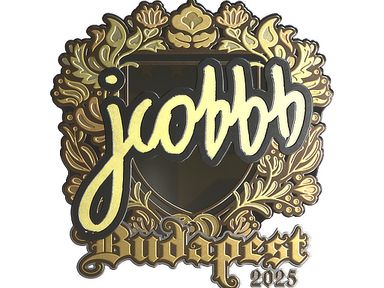 Sticker | jcobbb (Gold) | Budapest 2025