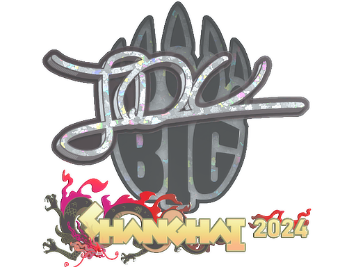 Sticker | JDC (Glitter) | Shanghai 2024