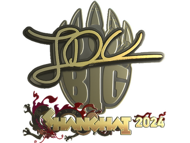 Sticker | JDC (Gold) | Shanghai 2024
