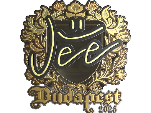 Sticker | Jee (Gold) | Budapest 2025