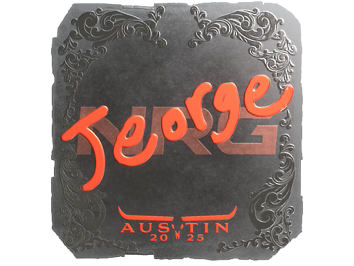 Sticker | jeorge (Foil) | Austin 2025