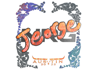 Sticker | jeorge (Holo) | Austin 2025