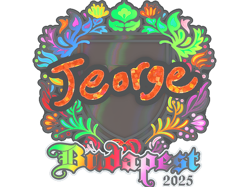 Sticker | jeorge (Holo) | Budapest 2025