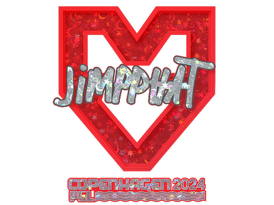 Sticker | Jimpphat (Glitter) | Copenhagen 2024
