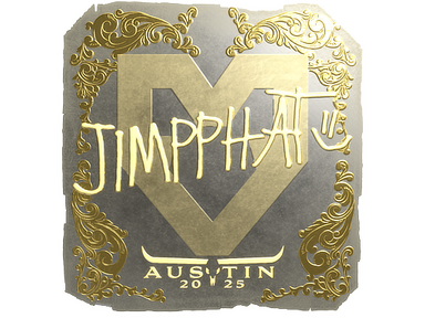 Sticker | Jimpphat (Gold) | Austin 2025