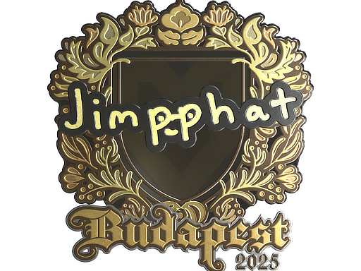 Sticker | Jimpphat (Gold) | Budapest 2025