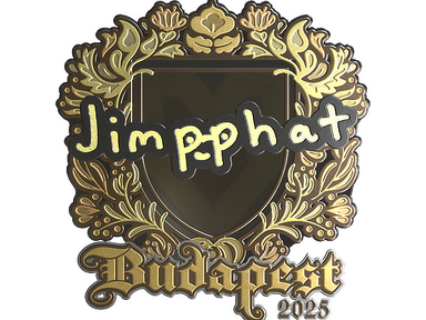 Sticker | Jimpphat (Gold) | Budapest 2025