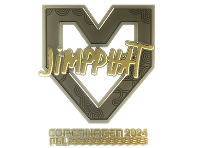 Sticker | Jimpphat (Gold) | Copenhagen 2024