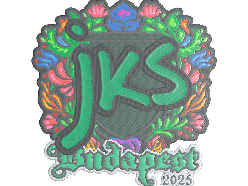 Sticker | jks (Embroidered) | Budapest 2025