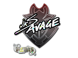 Sticker | jks (Glitter) | Paris 2023