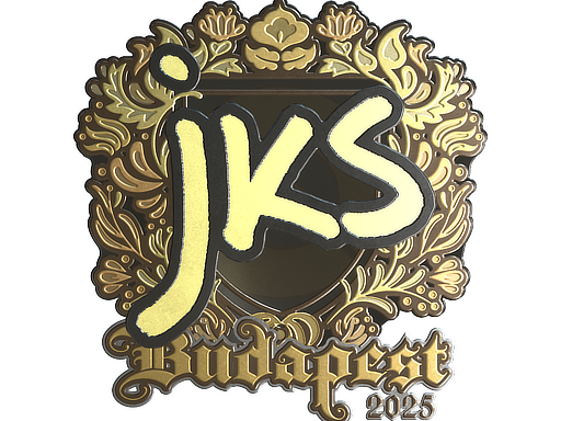 Sticker | jks (Gold) | Budapest 2025