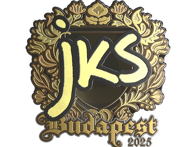 Sticker | jks (Gold) | Budapest 2025