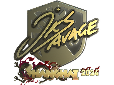 Sticker | jks (Gold) | Shanghai 2024
