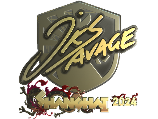Sticker | jks (Gold) | Shanghai 2024