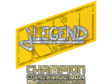 Sticker | jL (Glitter, Champion) | Copenhagen 2024