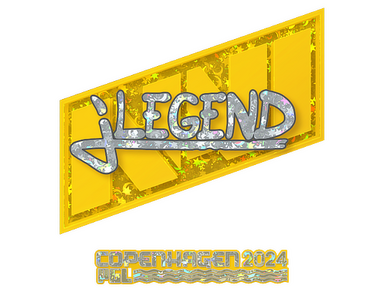 Sticker | jL (Glitter) | Copenhagen 2024