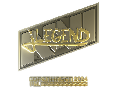 Sticker | jL (Gold) | Copenhagen 2024