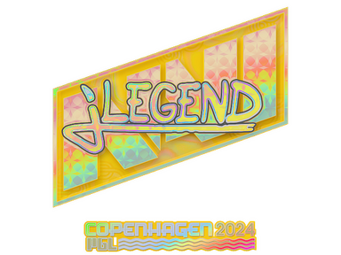 Sticker | jL (Holo) | Copenhagen 2024