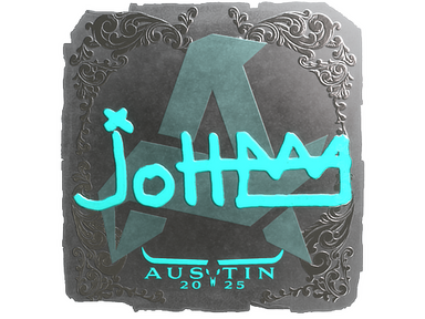 Sticker | jottAAA (Foil) | Austin 2025