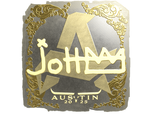 Sticker | jottAAA (Gold) | Austin 2025