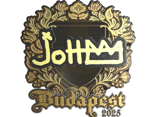 Sticker | jottAAA (Gold) | Budapest 2025