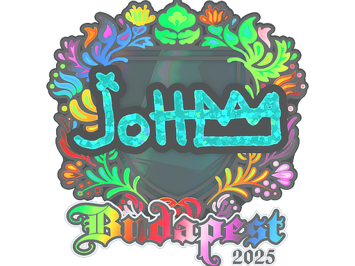 Sticker | jottAAA (Holo) | Budapest 2025