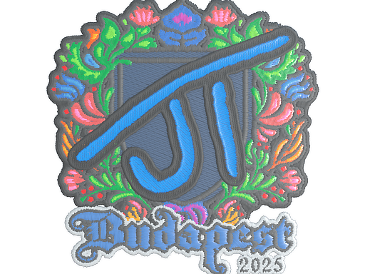 Sticker | JT (Embroidered) | Budapest 2025