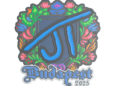 Sticker | JT (Embroidered) | Budapest 2025