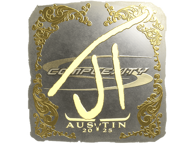 Sticker | JT (Gold) | Austin 2025
