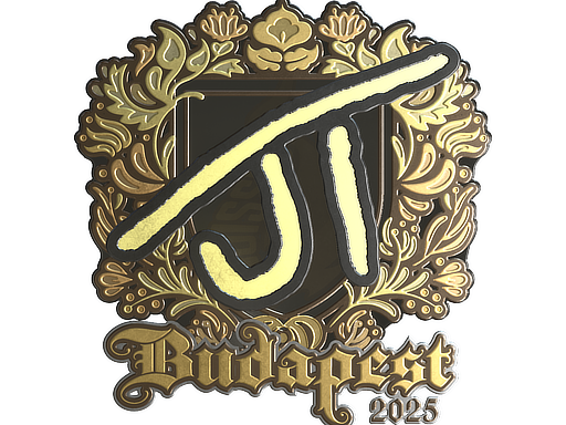 Sticker | JT (Gold) | Budapest 2025