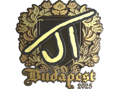 Sticker | JT (Gold) | Budapest 2025