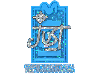 Sticker | JUST (Glitter) | Copenhagen 2024