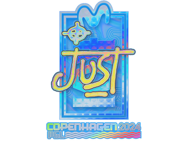 Sticker | JUST (Holo) | Copenhagen 2024
