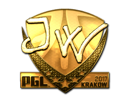 Sticker | JW (Gold) | Krakow 2017