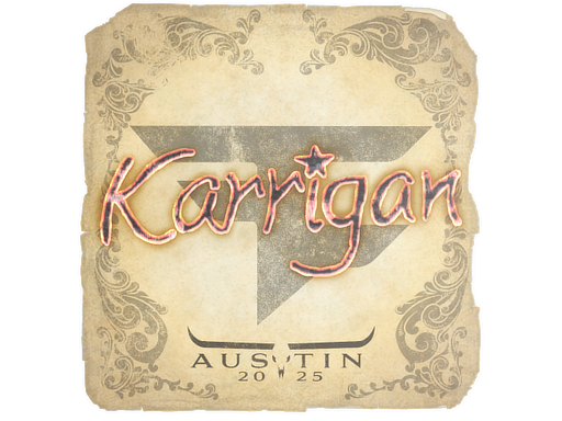 Sticker | karrigan | Austin 2025