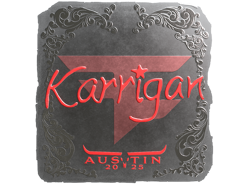 Sticker | karrigan (Foil) | Austin 2025