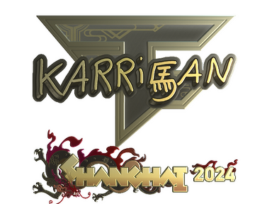 Sticker | karrigan (Gold) | Shanghai 2024