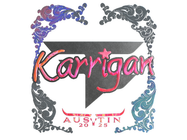 Sticker | karrigan (Holo) | Austin 2025