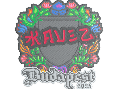 Sticker | kauez (Embroidered) | Budapest 2025