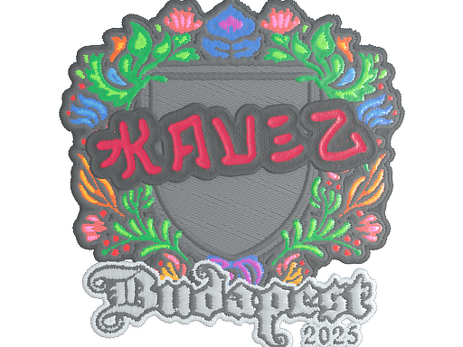 Sticker | kauez (Embroidered) | Budapest 2025