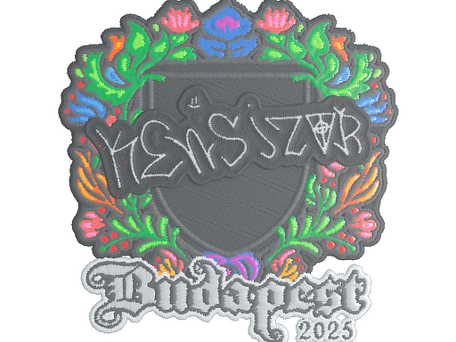 Sticker | kensizor (Embroidered) | Budapest 2025