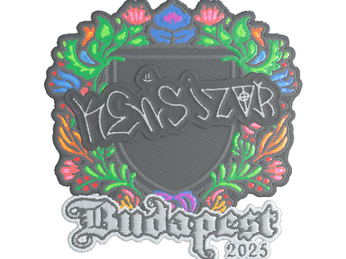 Sticker | kensizor (Embroidered) | Budapest 2025