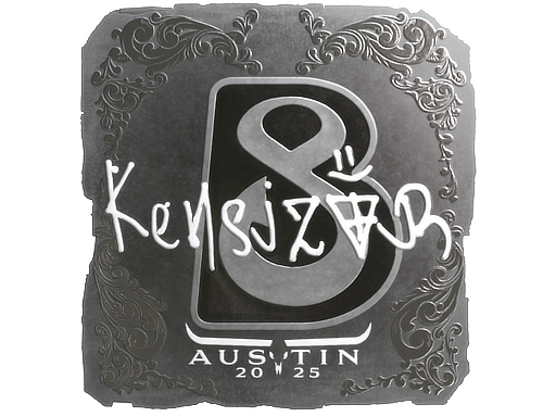 Sticker | kensizor (Foil) | Austin 2025