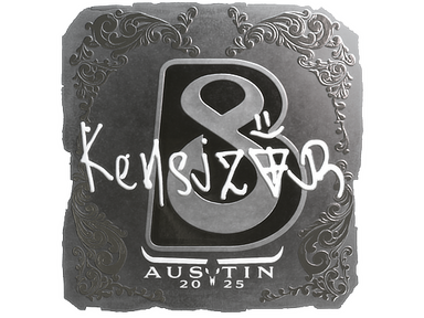 Sticker | kensizor (Foil) | Austin 2025