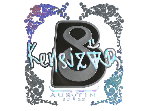 Sticker | kensizor (Holo) | Austin 2025