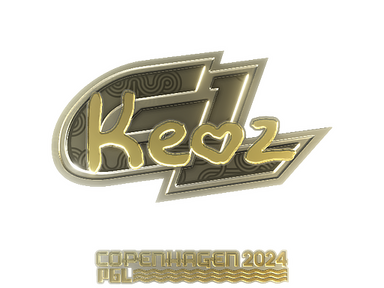 Sticker | Keoz (Gold) | Copenhagen 2024