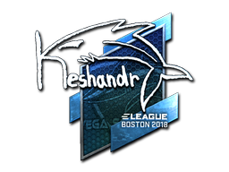 Sticker | keshandr (Foil) | Boston 2018