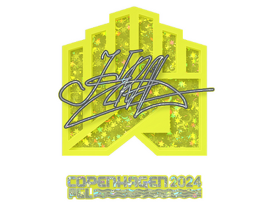 Sticker | Krad (Glitter) | Copenhagen 2024