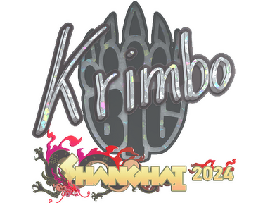 Sticker | Krimbo (Glitter) | Shanghai 2024