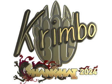 Sticker | Krimbo (Gold) | Shanghai 2024